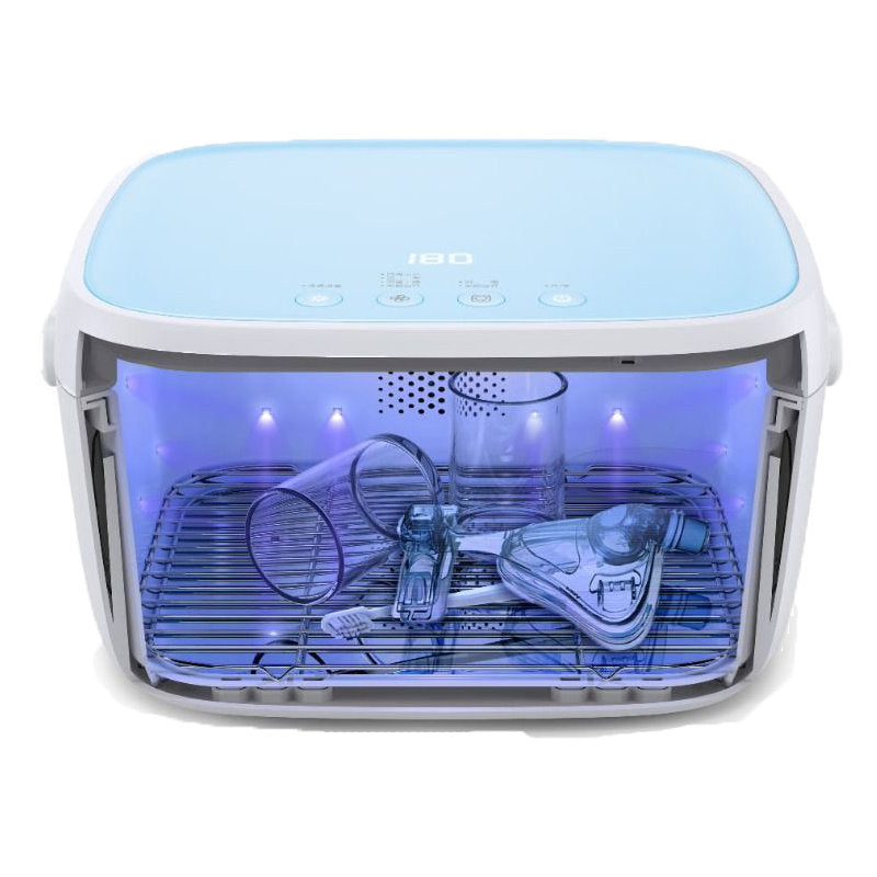 Internal layout and capacity of the Paptizer UV CPAP Cleaner and Sanitizer